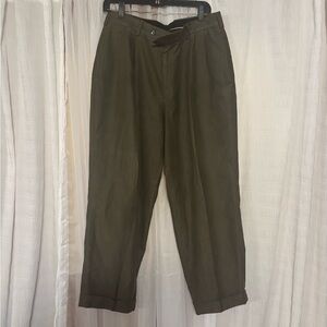 Roundtree & Yorke Green Chinos with Classic Fit